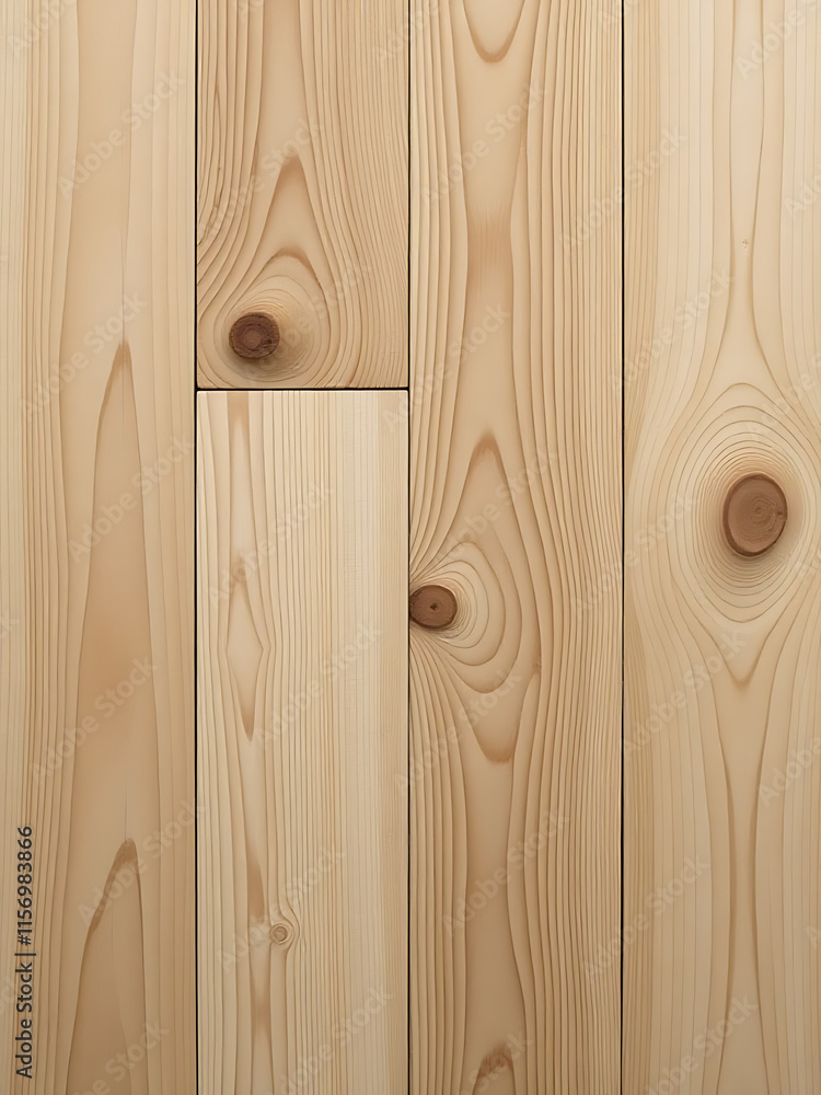 Poster The Light Alder Wood Features A Distinctive And Visually Appealing Textured Panel Design Pattern On Its Surface. 00001