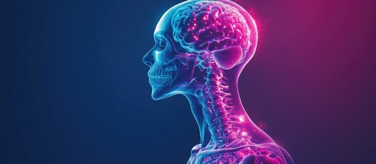 Human Brain and Spinal Cord Anatomy: A 3D Digital Rendering of the Nervous System