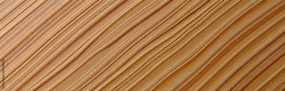 Aufkleber The Intricate Wood Grain Of An Indian Apple Tree Resembles A Unique Texture Pattern On This Wooden Panel. 00002