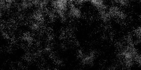 Obraz premium Abstract grunge black, white paper texture and texture of a concrete dust wall with cracks and scratches background design. vintage of old surface rusty rough background texture design. 