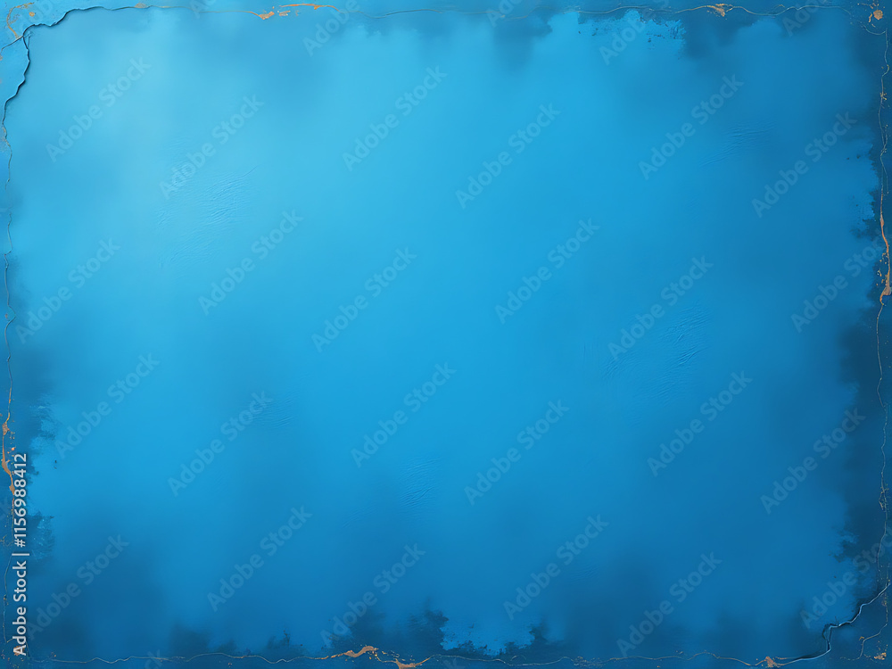 Poster the grunge style wall texture features a blue background with a scratched effect and plenty of copy 