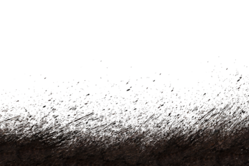 mud splash isolated transparency background.