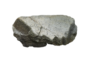 rock isolated transparency background.