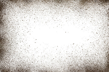 mud splash isolated transparency background.