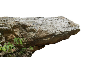 rock isolated transparency background.