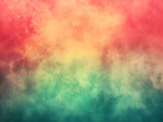 Obraz premium Abstract Background Illustration: Red, Orange, Green Hues