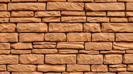 Brown brick wall background 