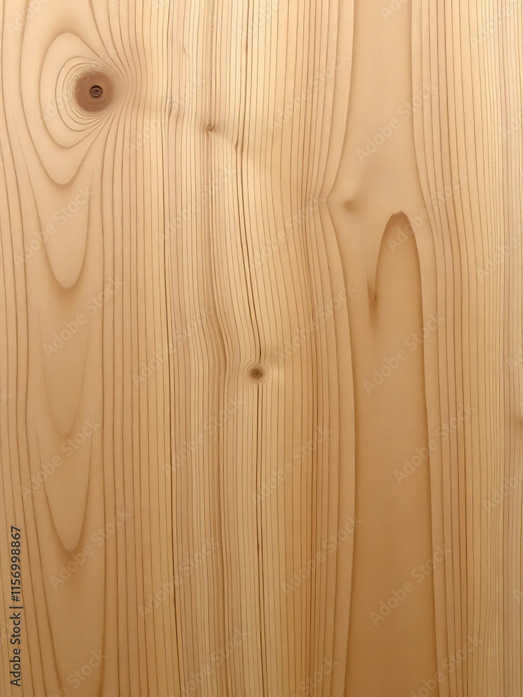 Aufkleber The Beech Wood Panel Displays A Distinctive Texture With An Intricate Pattern Of Grain And Swirling Wood Fibers Visible To The Eye. 00003
