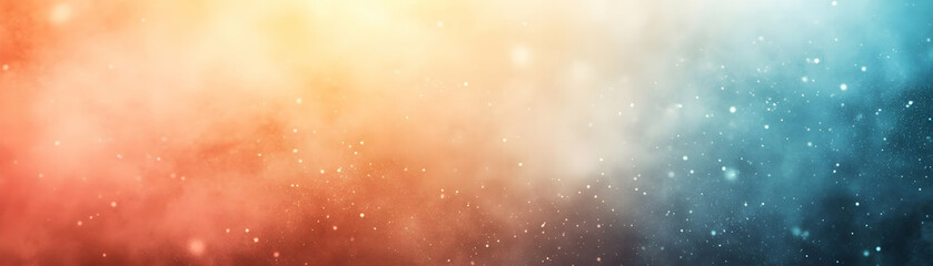 Obraz premium Abstract Background, Orange Blue Glow