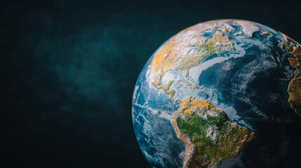 Fototapeta premium A stunning view of Earth from space.