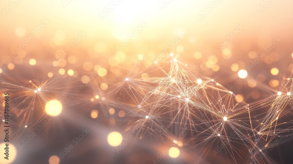 Poster abstract digital light background with sparkle effect.