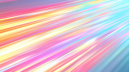 Obraz premium Pastel Rainbow Abstract Background Illustration
