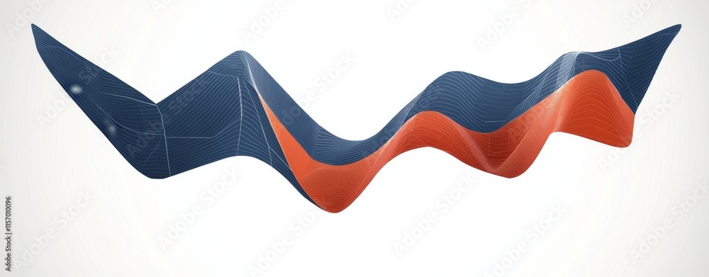 Poster background design with wireframe and plexus elements. futuristic and modern artwork.