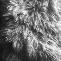 Beautiful and colorful fluffy fur images