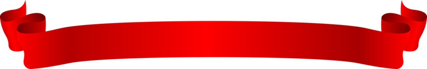 Red Ribbon Banner PNG Transparent
