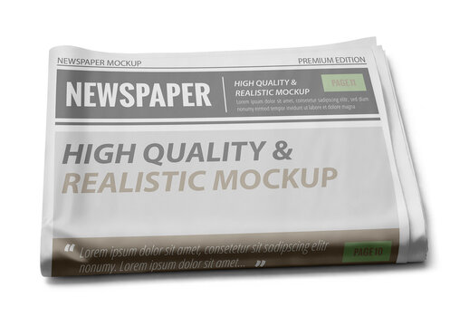 Newspaper Mockup