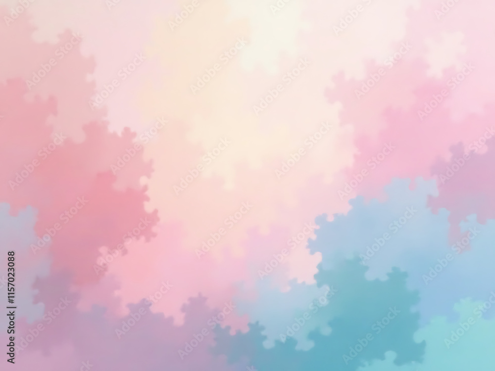 Poster Soft Pastel Colors Blend Together In A Vibrant Abstract Background Creating A Soothing Visual Atmosphere. 00002