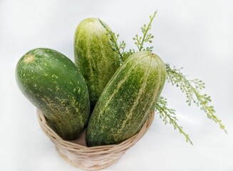 cucumbers on the table