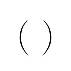 Simple Bracket Hand Drawn 