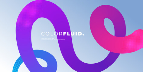 Obraz premium Gradient dynamic line wavy vibrant color card collection, vector background illustration, design template set collection, abstract line, poster, flyer, brochure, printable template.