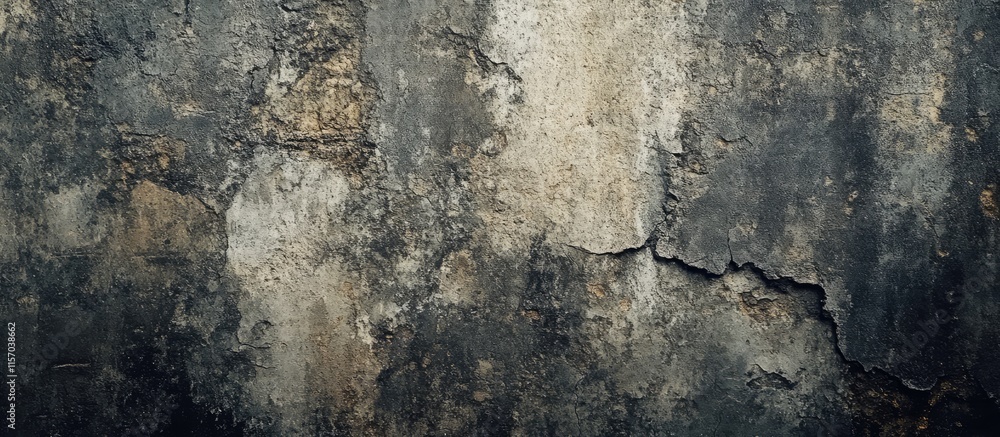 Aufkleber weathered stone wall texture highlighting rustic aesthetics perfect for artistic backgrounds and des