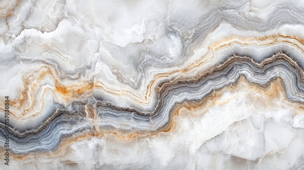 Poster elegant white marble texture with intricate patterns and subtle hues, ideal for backgrounds and desi