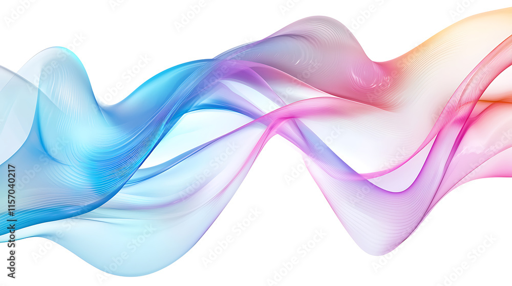 Poster dynamic color flow abstract design digital art vibrant atmosphere creative viewpoint visual harmony