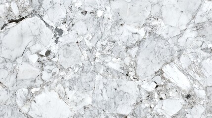Fototapeta premium Elegant white marble texture background with intricate veining ideal for upscale designs and modern interiors. High resolution for detailed visuals.