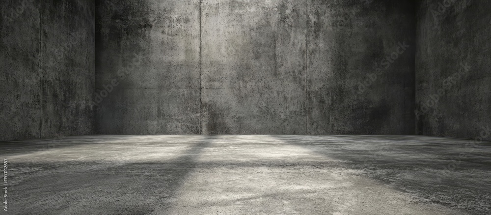 Poster weathered grunge cement floor with textured imperfections suitable for backgrounds in artistic and d
