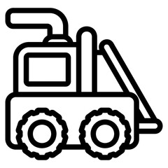 Wood chipper icon