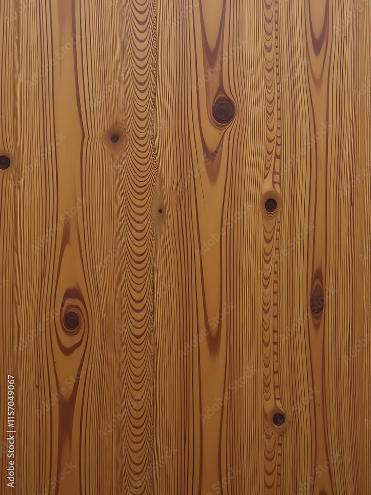 Poster Rich Wood Grain Texture With Visible Knots Creates A Warm And Authentic Background For Various Design Applications. 00003
