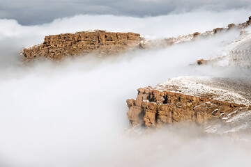 Rocks among the clouds