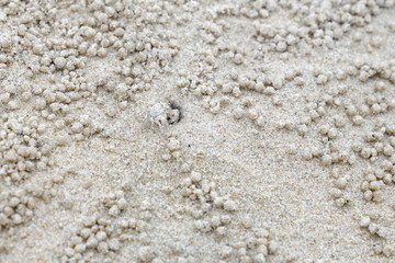 Sandy beach image at Hua Hin District, Prachuap Khiri Khan Province, Thailand for background.