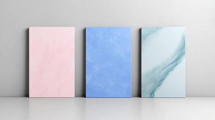 Stylish abstract colored panels for design.
