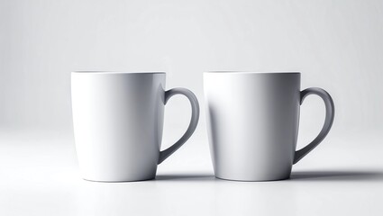 Mug Mock-Up - Two Mugs