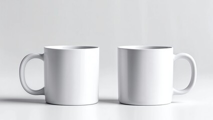 Fototapeta premium Mug Mock-Up - Two Mugs