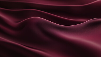 Obraz premium Rich Burgundy Silk in a Smooth and Sophisticated Design