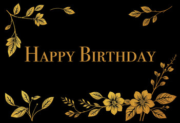 Fototapeta premium Pattern for birthday cards, covers, wallpaper, decorative paper . Oil painting