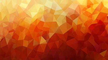 Obraz premium Web Banner Design with Yellow, Orange, and Red Gradient Background Featuring Geometric Elements