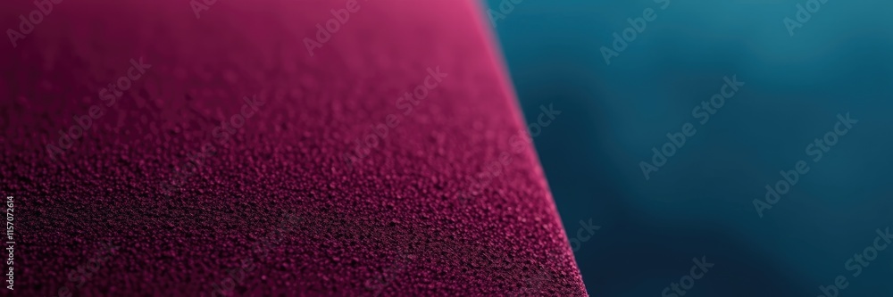 Poster a close-up view of a textured surface reveals a gradient of rich colors, emphasizing the interplay b