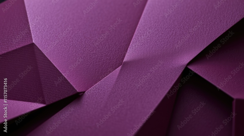 Aufkleber the composition features a dynamic backdrop of deep purple, showcasing layered geometric textures th