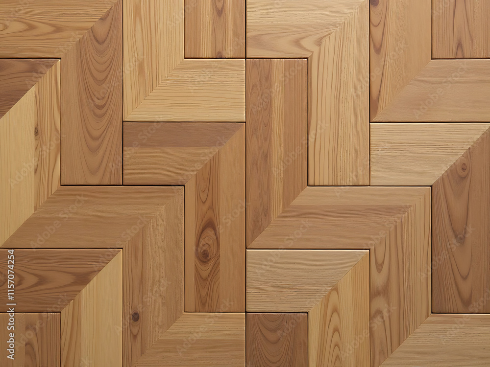 Poster Parquet Wood Grain Texture Can Be Tiled Seamlessly To Create A Unique And Visually Appealing Design Effect Instantly Everywhere. 00002