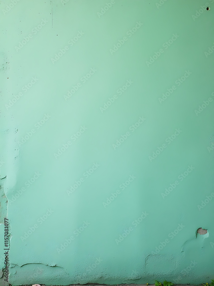 Poster Old Wall With A Soft Green Color Texture Providing A Calm Background For Various Digital Uses Freely. 00001