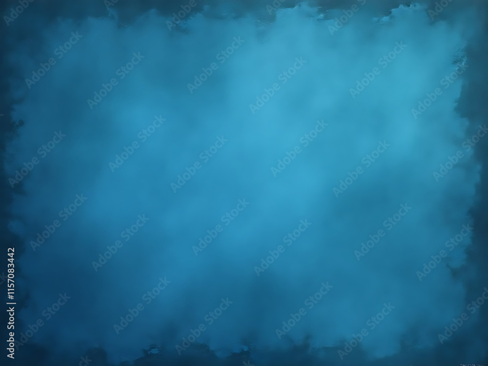 Poster Old Blue Textured Background With A Worn Appearance, Perfect For Use As A Design Element In Various Digital Projects. 00002