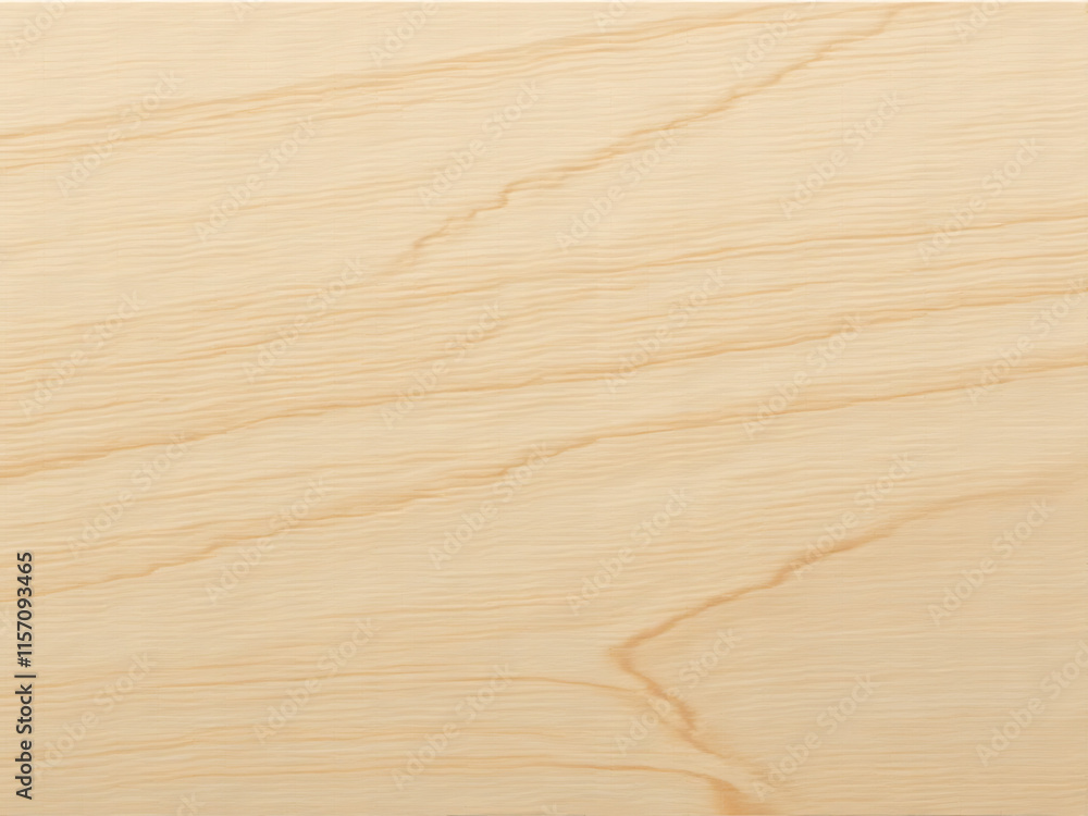 Poster maple wood panel has a textured pattern that resembles natural light woods such as birch or pine wit