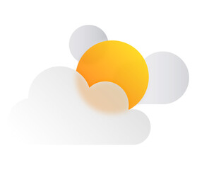 Cloud Storage Weather Rain Glassmorphism Icons and Symbol Png Svg Illustrator	