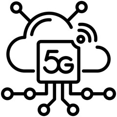 5G Technology Icon