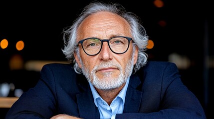 An older man is coaching young entrepreneurs in a contemporary shared workspace.