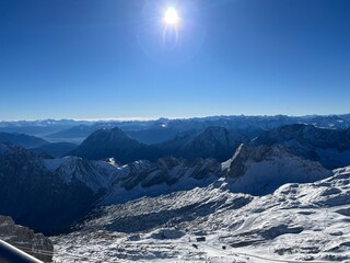 snow covered mountains in Switzerland