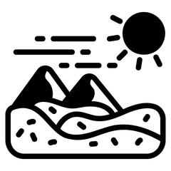 Desert icon
